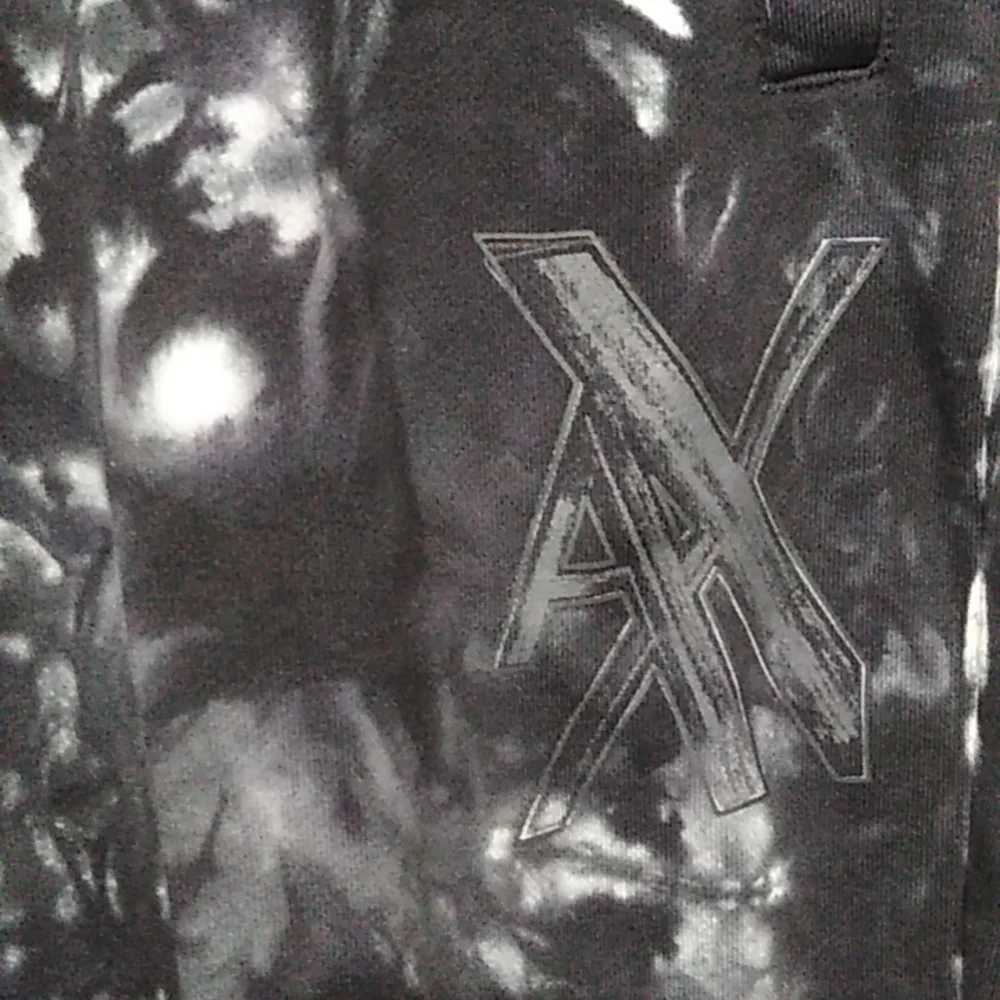 Armani Exchange Tie Dye Cotton Jersey Fleece Sweatpants
